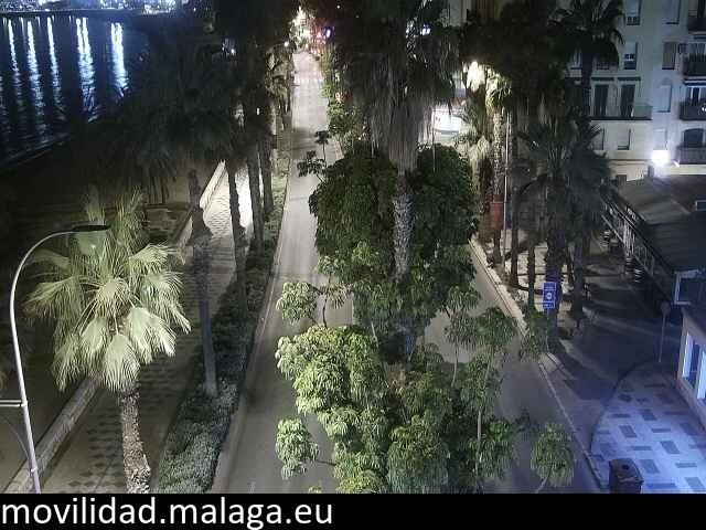 Archiv Foto Webcam Malaga: Strand Malagueta