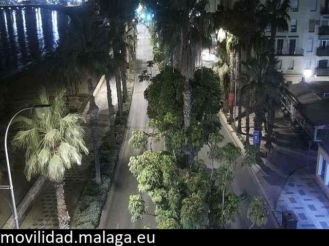 Archiv Foto Webcam Malaga: Strand Malagueta
