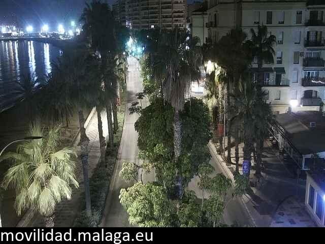 Archiv Foto Webcam Malaga: Strand Malagueta
