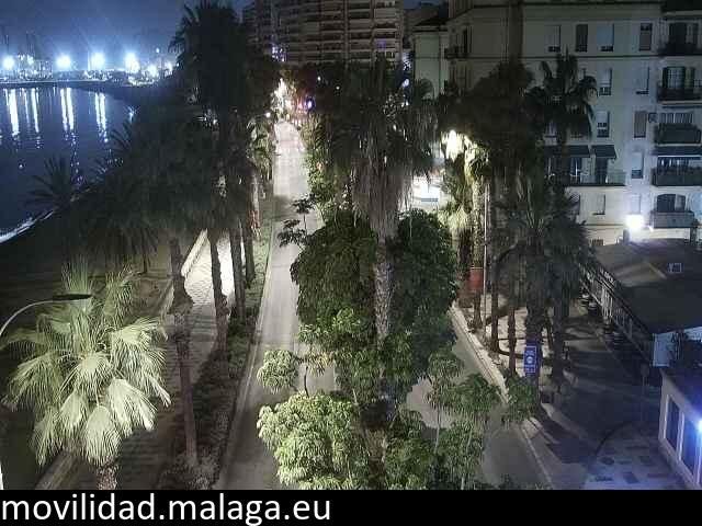 Archiv Foto Webcam Malaga: Strand Malagueta