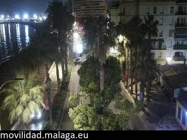 Archiv Foto Webcam Malaga: Strand Malagueta