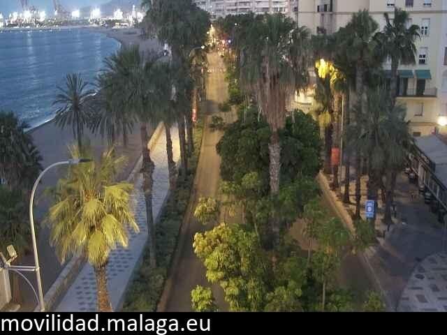 Archived image Webcam Beach Malaga Malagueta
