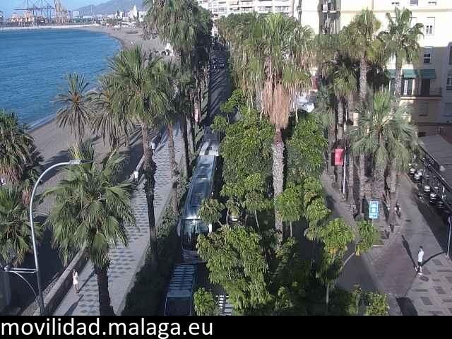 Archived image Webcam Beach Malaga Malagueta