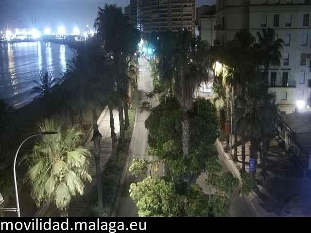 Archiv Foto Webcam Malaga: Strand Malagueta