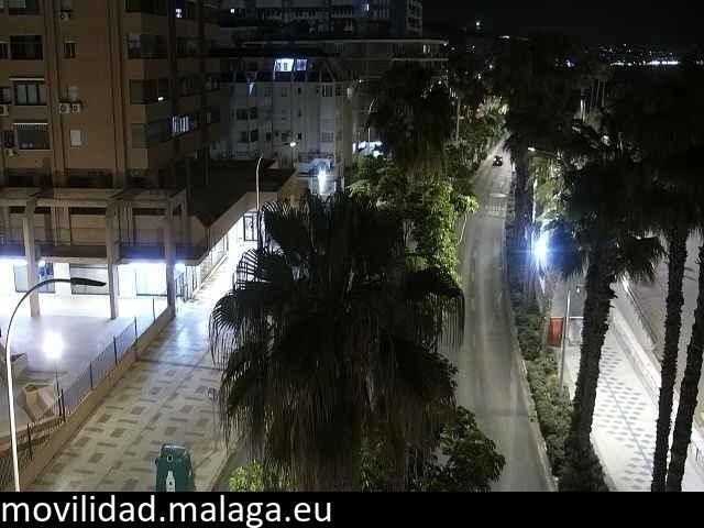 Archiv Foto Webcam Malaga: Strand Malagueta