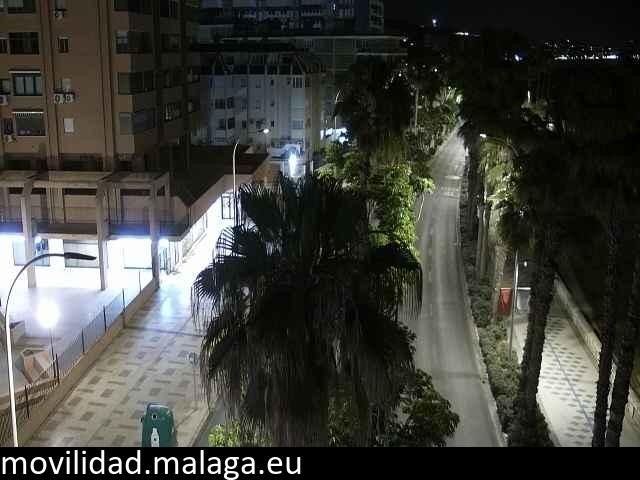 Archiv Foto Webcam Malaga: Strand Malagueta