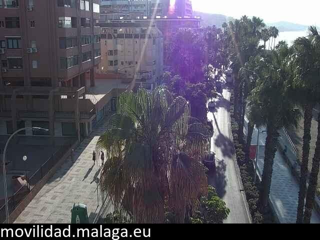 Archived image Webcam Beach Malaga Malagueta