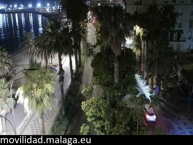 Archiv Foto Webcam Malaga: Strand Malagueta