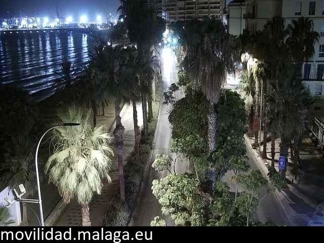 Archiv Foto Webcam Malaga: Strand Malagueta