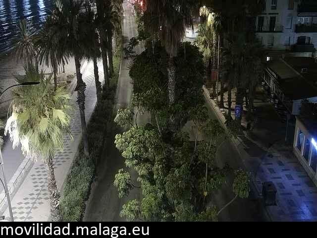 Archiv Foto Webcam Malaga: Strand Malagueta