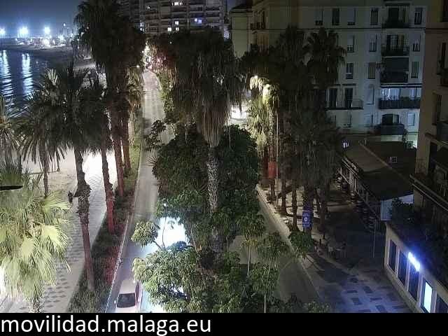 Archived image Webcam Beach Malaga Malagueta