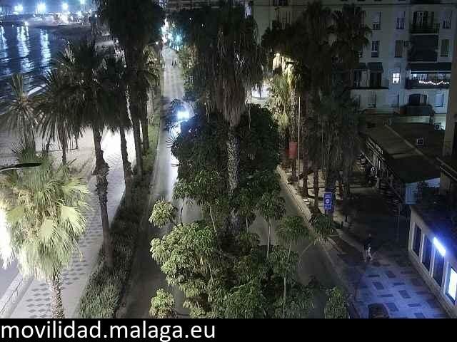 Archiv Foto Webcam Malaga: Strand Malagueta