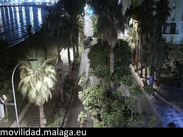 Archiv Foto Webcam Malaga: Strand Malagueta