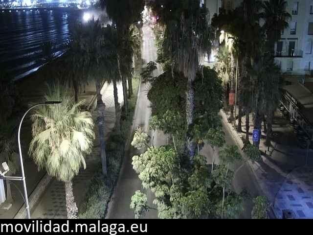 Archiv Foto Webcam Malaga: Strand Malagueta