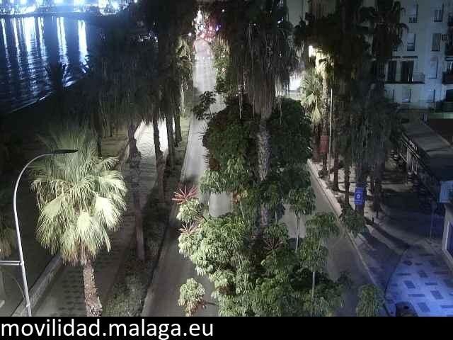 Archiv Foto Webcam Malaga: Strand Malagueta