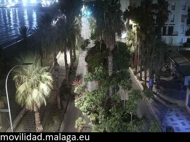 Archiv Foto Webcam Malaga: Strand Malagueta
