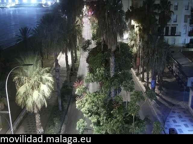 Archiv Foto Webcam Malaga: Strand Malagueta