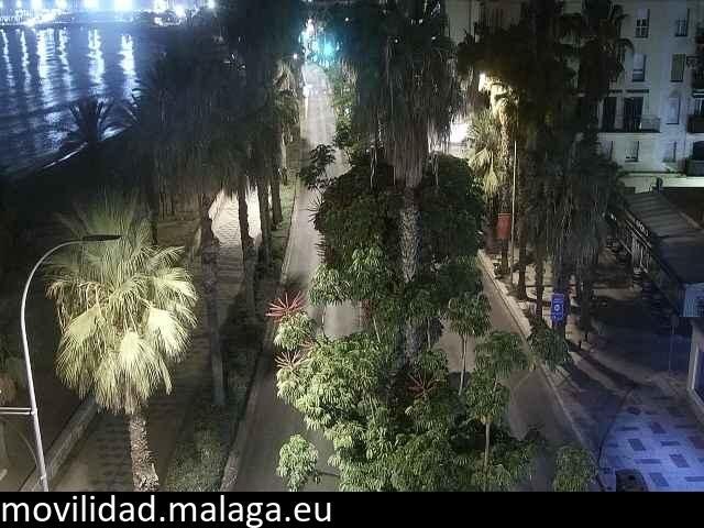 Archiv Foto Webcam Malaga: Strand Malagueta