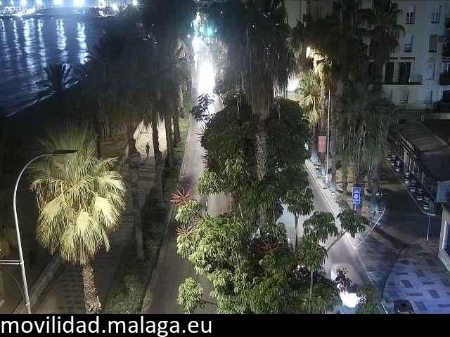 Archiv Foto Webcam Malaga: Strand Malagueta