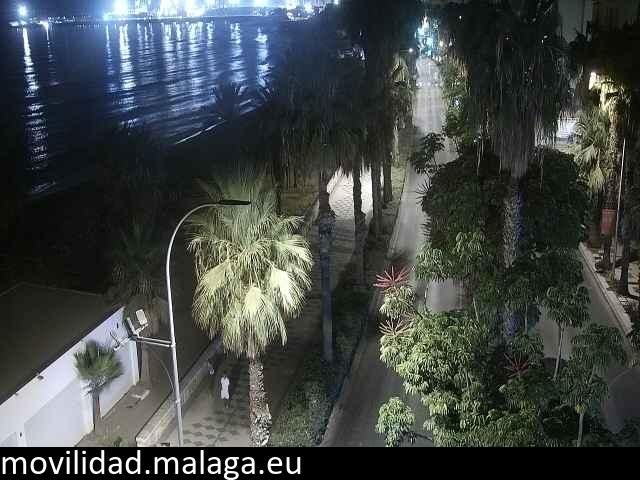 Archived image Webcam Beach Malaga Malagueta