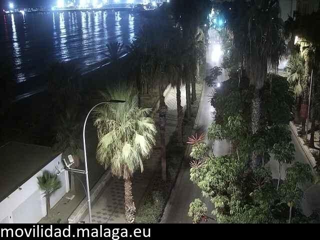 Archived image Webcam Beach Malaga Malagueta