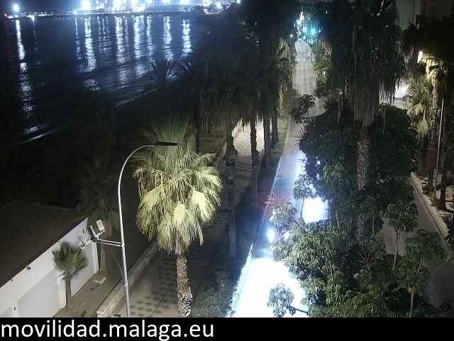 Archived image Webcam Beach Malaga Malagueta