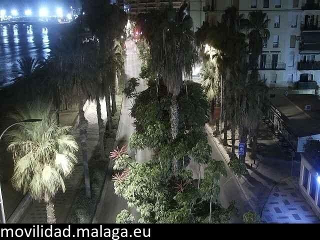 Archiv Foto Webcam Malaga: Strand Malagueta