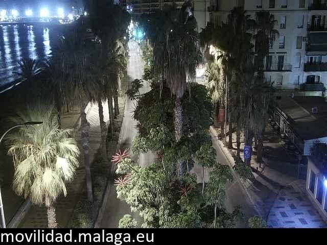 Archiv Foto Webcam Malaga: Strand Malagueta