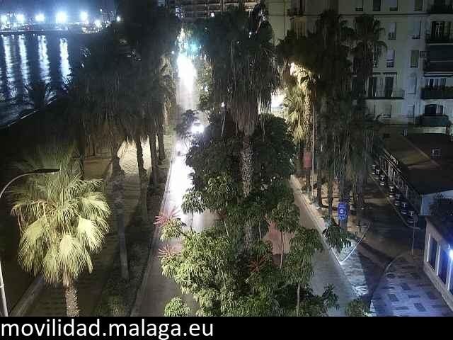Archiv Foto Webcam Malaga: Strand Malagueta
