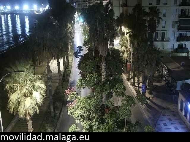 Archiv Foto Webcam Malaga: Strand Malagueta