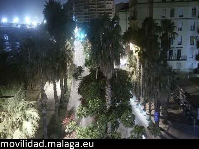 Archiv Foto Webcam Malaga: Strand Malagueta