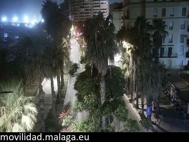 Archiv Foto Webcam Malaga: Strand Malagueta