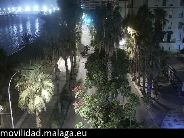 Archiv Foto Webcam Malaga: Strand Malagueta