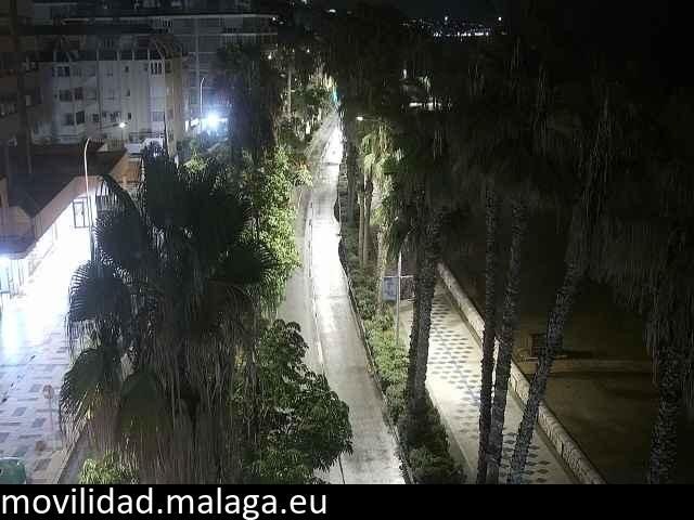 Archiv Foto Webcam Malaga: Strand Malagueta