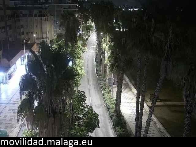 Archiv Foto Webcam Malaga: Strand Malagueta