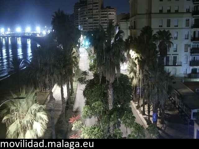 Archived image Webcam Beach Malaga Malagueta