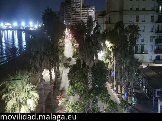 Archived image Webcam Beach Malaga Malagueta