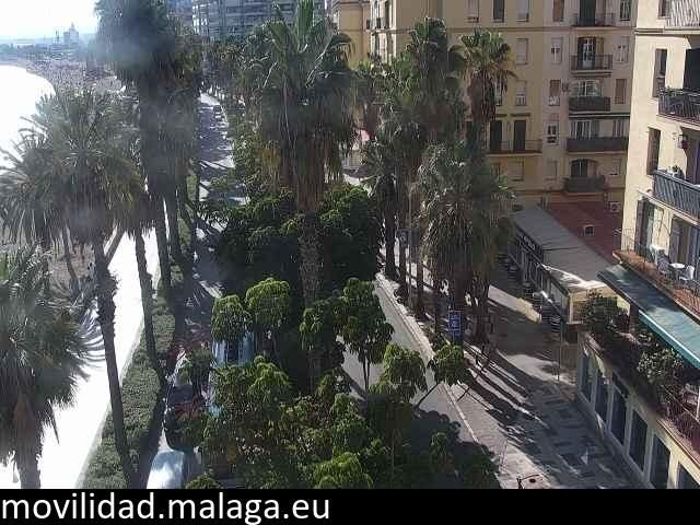 Archived image Webcam Beach Malaga Malagueta
