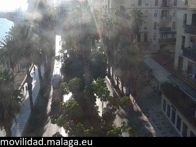 Archived image Webcam Beach Malaga Malagueta