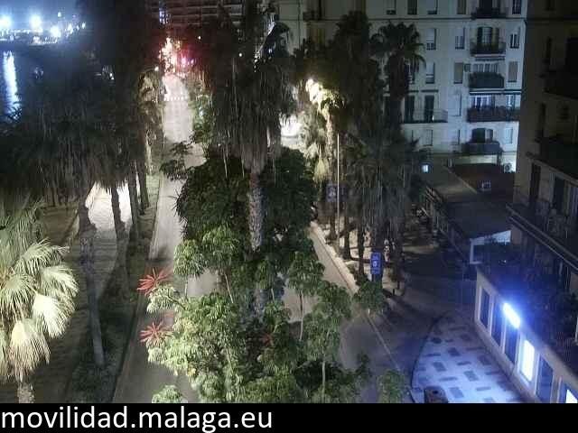 Archiv Foto Webcam Malaga: Strand Malagueta
