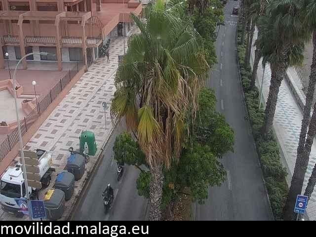 Archived image Webcam Beach Malaga Malagueta