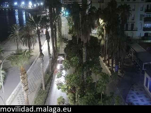 Archiv Foto Webcam Malaga: Strand Malagueta