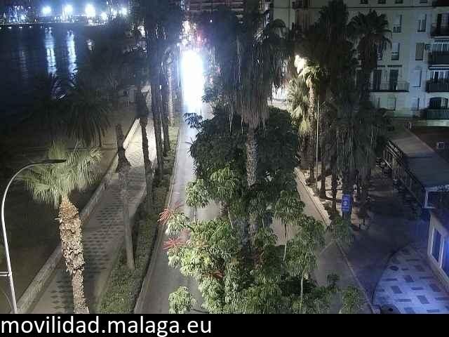 Archiv Foto Webcam Malaga: Strand Malagueta