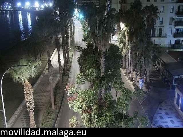 Archiv Foto Webcam Malaga: Strand Malagueta