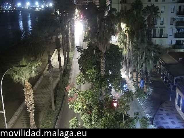Archiv Foto Webcam Malaga: Strand Malagueta