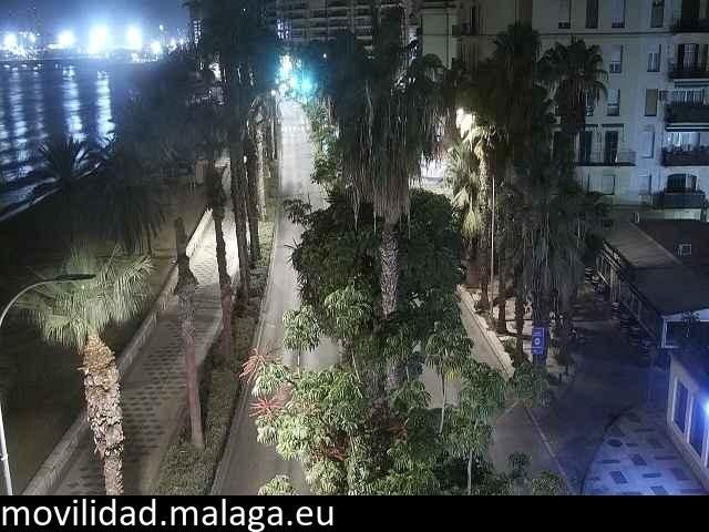 Archiv Foto Webcam Malaga: Strand Malagueta