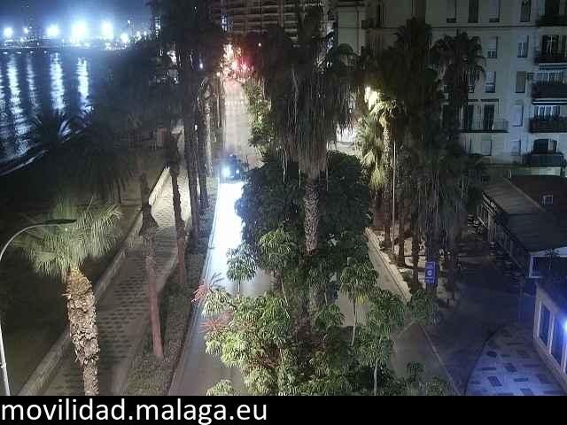 Archiv Foto Webcam Malaga: Strand Malagueta