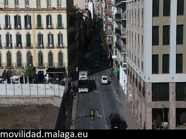 Archiv Foto Webcam Plaza de la Merced Malaga