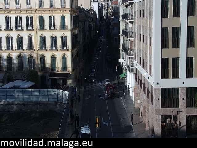 Archiv Foto Webcam Plaza de la Merced Malaga