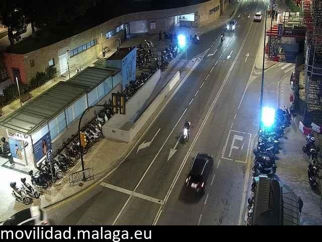 Archiv Foto Webcam Plaza de la Merced Malaga